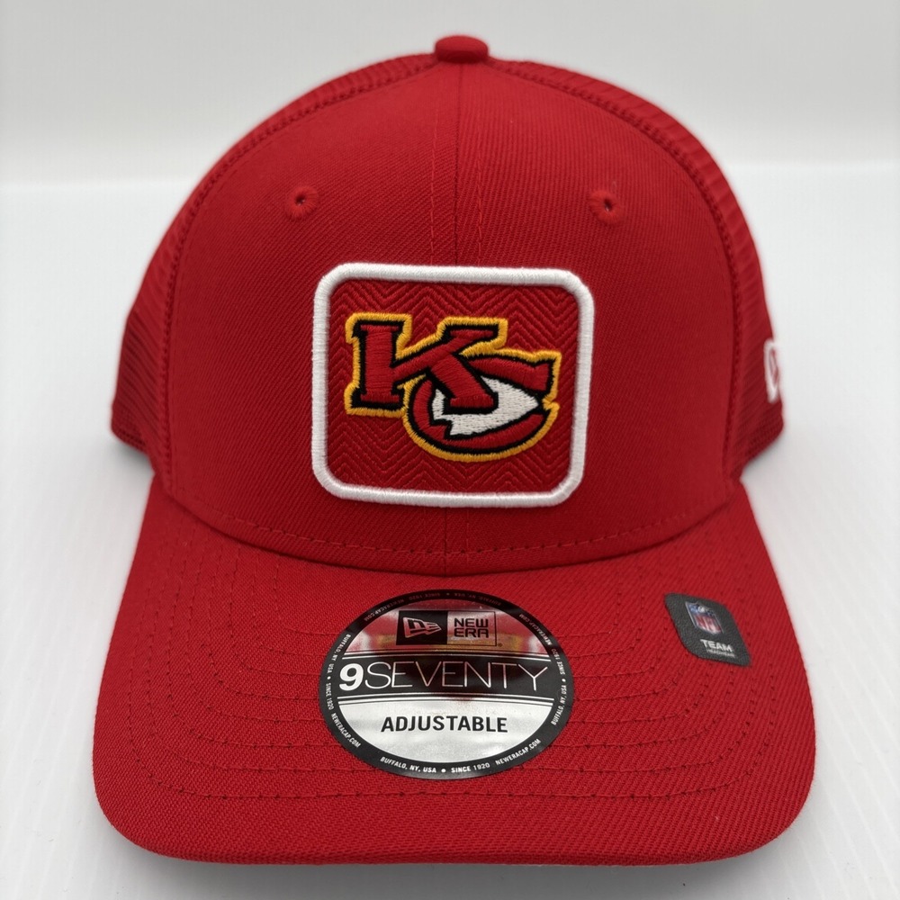 New Era Kansas City Chiefs NFL‎ Deceptor Trucker 9Seventy Snapback Hat Red